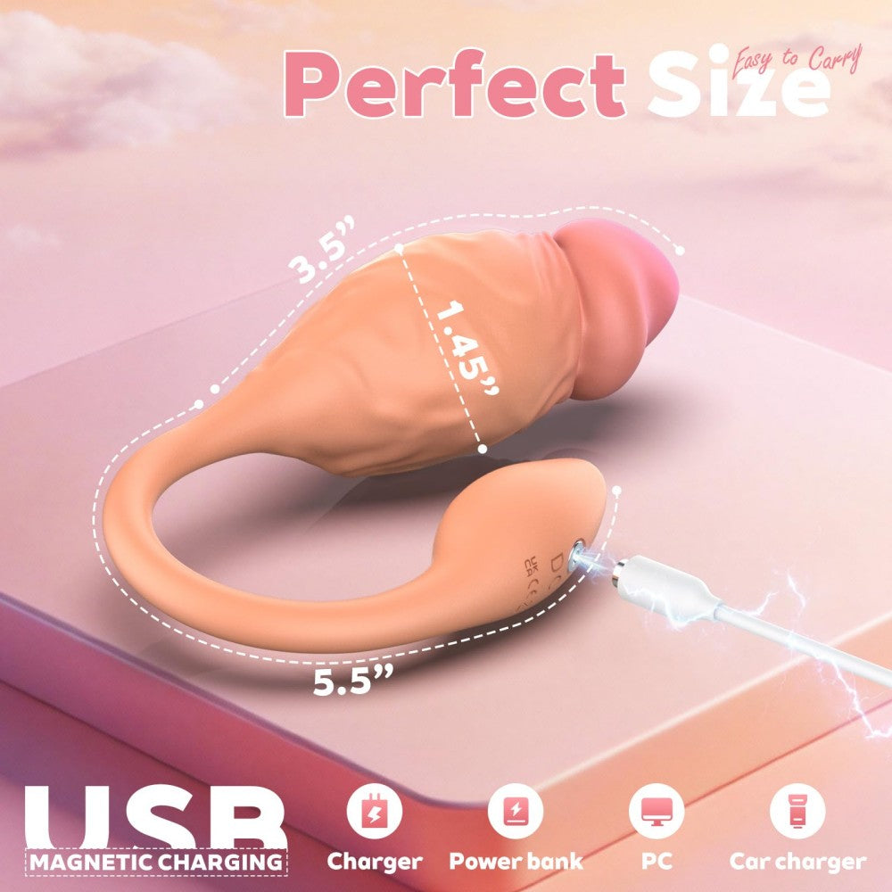 10 Vibrations APP Control Egg Vibrators Butt Plug Vibrator Adult Sex Toy for Couples