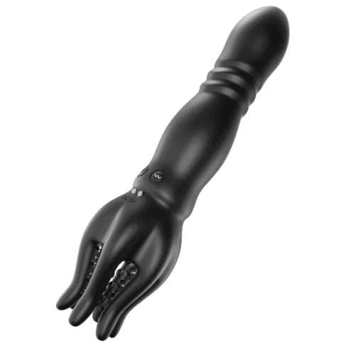 2 IN 1 Octopus Massager 9 Vibration and 3 Thrusting Modes Dual-Ended Penis Vibrator Sex Toy for Singles & Couples
