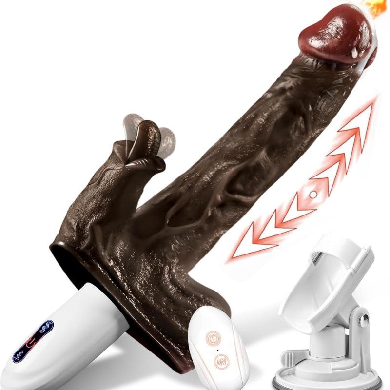 Sex Machine Thrusting Dildo with 8 Vibrating & Thrusting Modes Remote propinkup Sex Machine Thrusting Dildo with 8 Vibrating & Thrusting Modes Remote propinkup