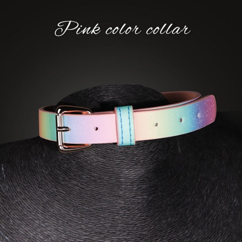 Adjustable Choker Collar Soft PU Circle Punk Choker Necklace Adult Role Play Adjustable Choker Collar Soft PU Circle Punk Choker Necklace Adult Role Play