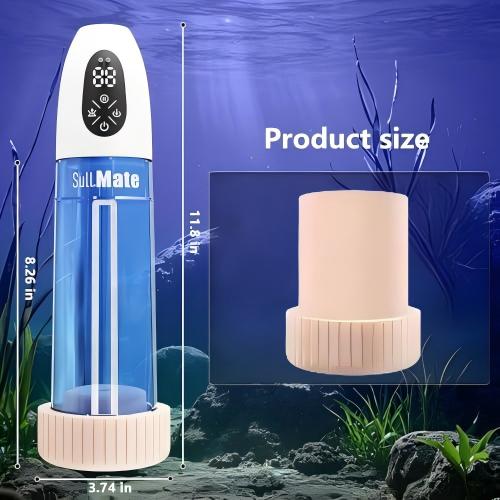 Electric Penis Vacuum Enlargement Pump with 4 Manual Training and 3 Auto Suction Modes Automatic Male Masturbator with Pocket Pussy