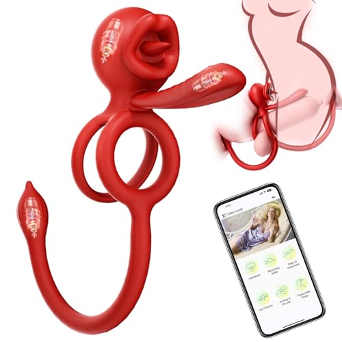 Ethan-Multi-speed Dual Stimulation Ring Set For Couple 10-mode Remote-controlled Penile Sleeve & Clitoral Vibrator