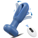 Karrot Butt Plug 10 Tapping 10 Vibrating Pointed Design Anal Toy with Remote Control - propinkup Karrot Butt Plug 10 Tapping 10 Vibrating Pointed Design Anal Toy with Remote Control - propinkup