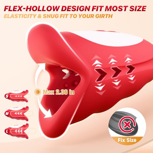 Male Maturbator Sex Toys For Men – Waving Motion Male Sex Toy with Hollow Out Design, 10 Waving & Vibrating In 3 Motors for 360° Blowjob Stroker Vibrator, App Control Adult Sex Toy for Gay Men
