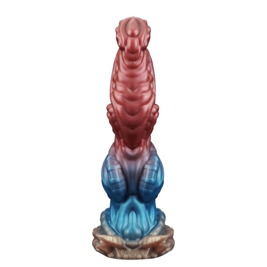 Hellin Dragon Monster Dildo Knotted Fantasy Animal Dildos 9.6" Anal Plug Silicone Adult Toy