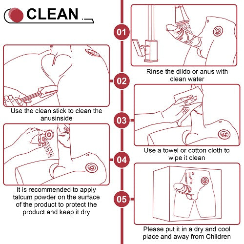 Propinkup Eronight 7 Inch Thrusting Vibrating Dildo Brown Realistic Butt