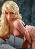 61.8IN 61.7LB Sex Doll White Skin With Long Blonde Curly Hair - propinkup 61.8IN 61.7LB Sex Doll White Skin With Long Blonde Curly Hair - propinkup