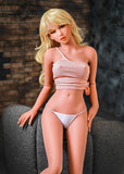 61.8IN 61.7LB Sex Doll White Skin With Long Blonde Curly Hair - propinkup 61.8IN 61.7LB Sex Doll White Skin With Long Blonde Curly Hair - propinkup