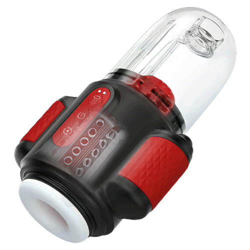 Storm Vortex 5-Frequency Water Spray 10-Frequency Vibration 5-Frequency Rotation Dual Glans Stimulation