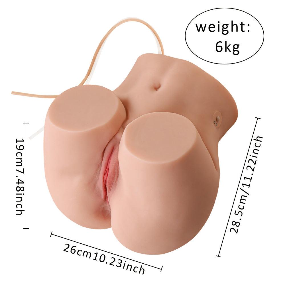 Propinkup Plus size Realistic Sex Doll Automatical Sucking Vibration - 2IN1 Miriam Ass Masturbation Lifelike Butt - propinkup