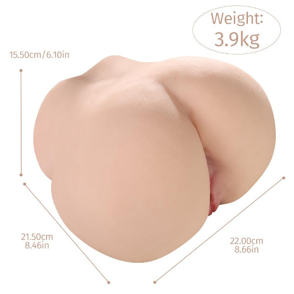 Propinkup Realistic Sex Doll | 8.59lb Sabina Plump Ass Dual Channel Male Masturbation Toy Lifelike Butt - propinkup