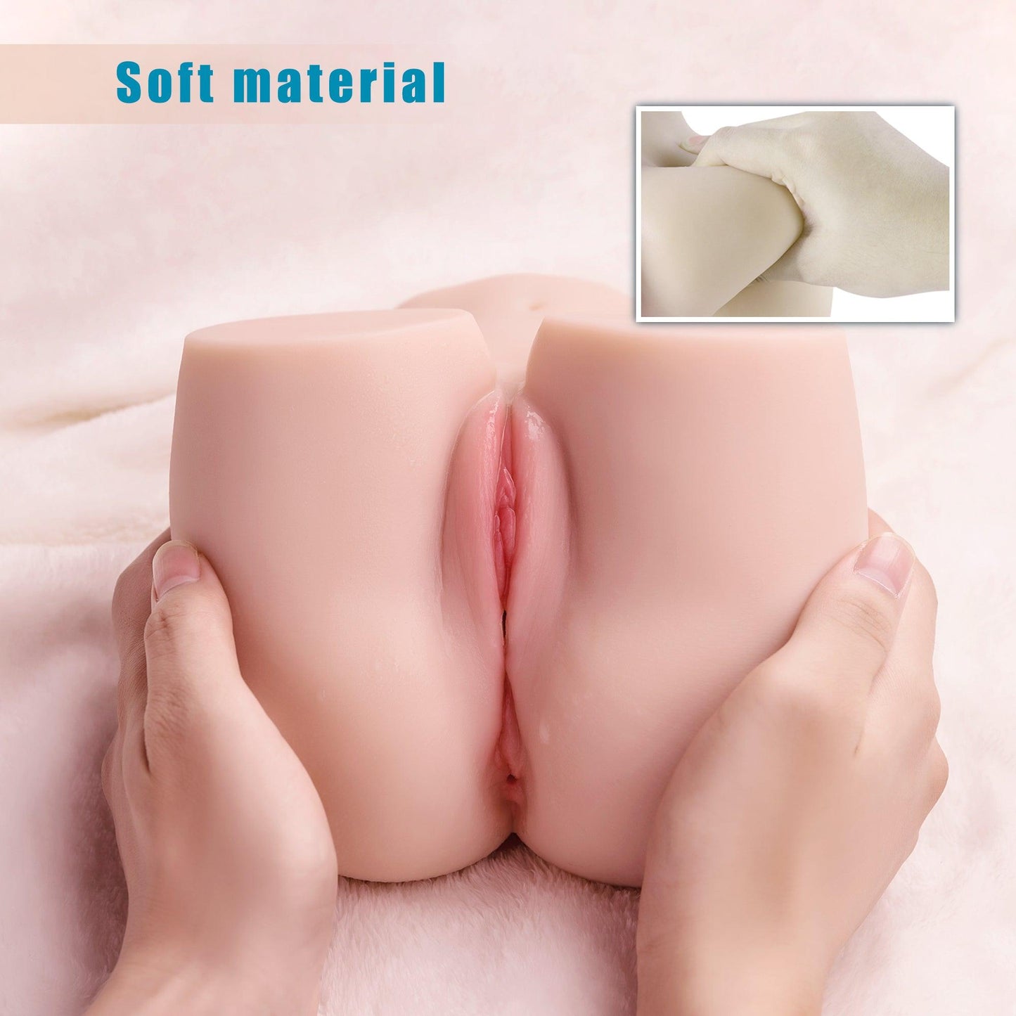 Propinkup Realistic Sex Doll | 4.6lb Super Real Miriam Ass 3D Dual Channel Male Masturbator - propinkup