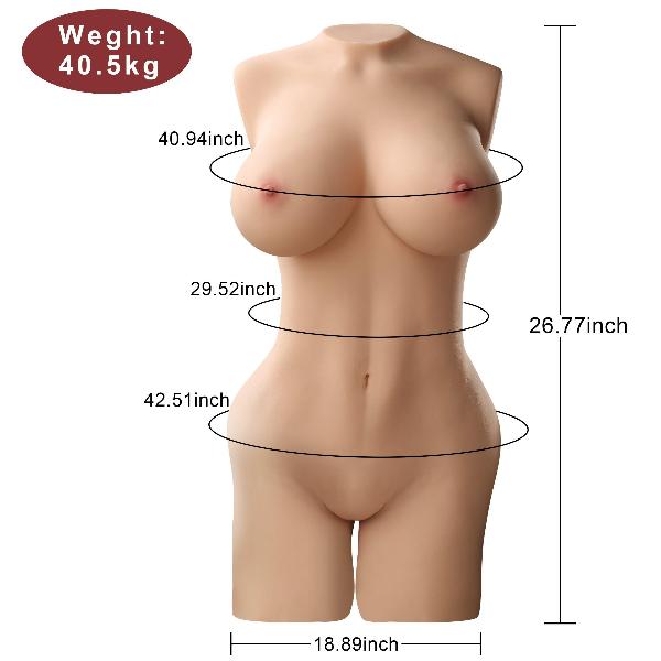 Propinkup Realistic Sex Doll | 89.28lb Miss Madison Big Boobs Tight Vagina Lifelike Skinny Fetish Body - propinkup