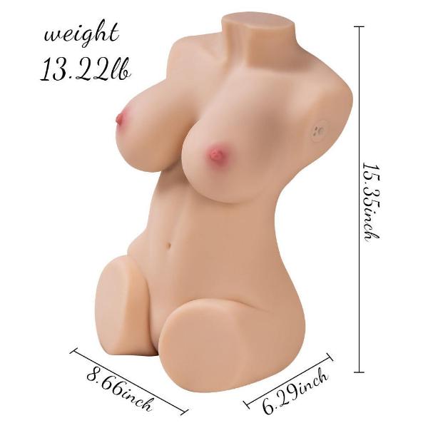 Propinkup Realistic Automatical Sex Doll - Wendy Plump Boobs 3D Tunnel Lifelike Body Doll - propinkup