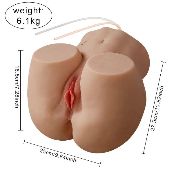 Propinkup Realistic Sex Doll Automatical Sucking Vibration - 2IN1 Agatha Ass Masturbation Lifelike Butt - propinkup