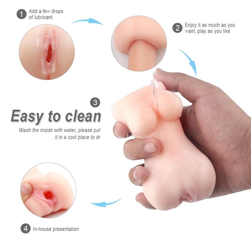 Propinkup Realistic Pocket Pussy Lifelike Vagina Anal Male Masturbator - propinkup Propinkup Realistic Pocket Pussy Lifelike Vagina Anal Male Masturbator - propinkup