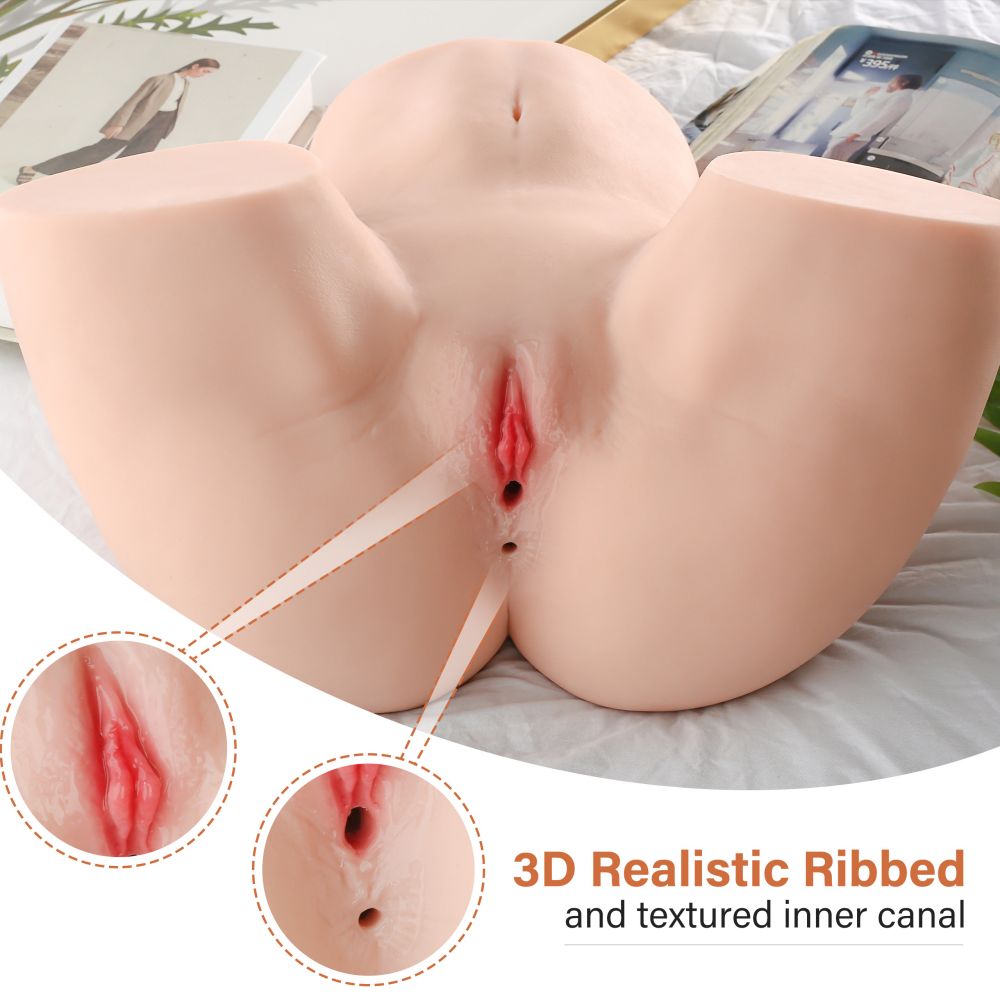 Propinkup Realistic Sex Doll -Kimberley Sexy Butt 3D Channel Lifelike Male Masturbation Toy