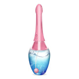 Electric Portable Anal Cleaner with 3 Speeds & 7 Vibration Modes Automatic Enema Douche