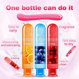 Fruit Flavored Water Based Personal Edible Gel Lubricant 80ML