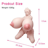 Propinkup Anime Girl Hailey Sex Doll Big Breasts 3D Silicone Male Masturbator