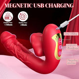 10 Flapping & Vibrating & Licking Biting Modes Tongue Toy for Women Clitoral Nipples Sex Sucking Clit Vibrator