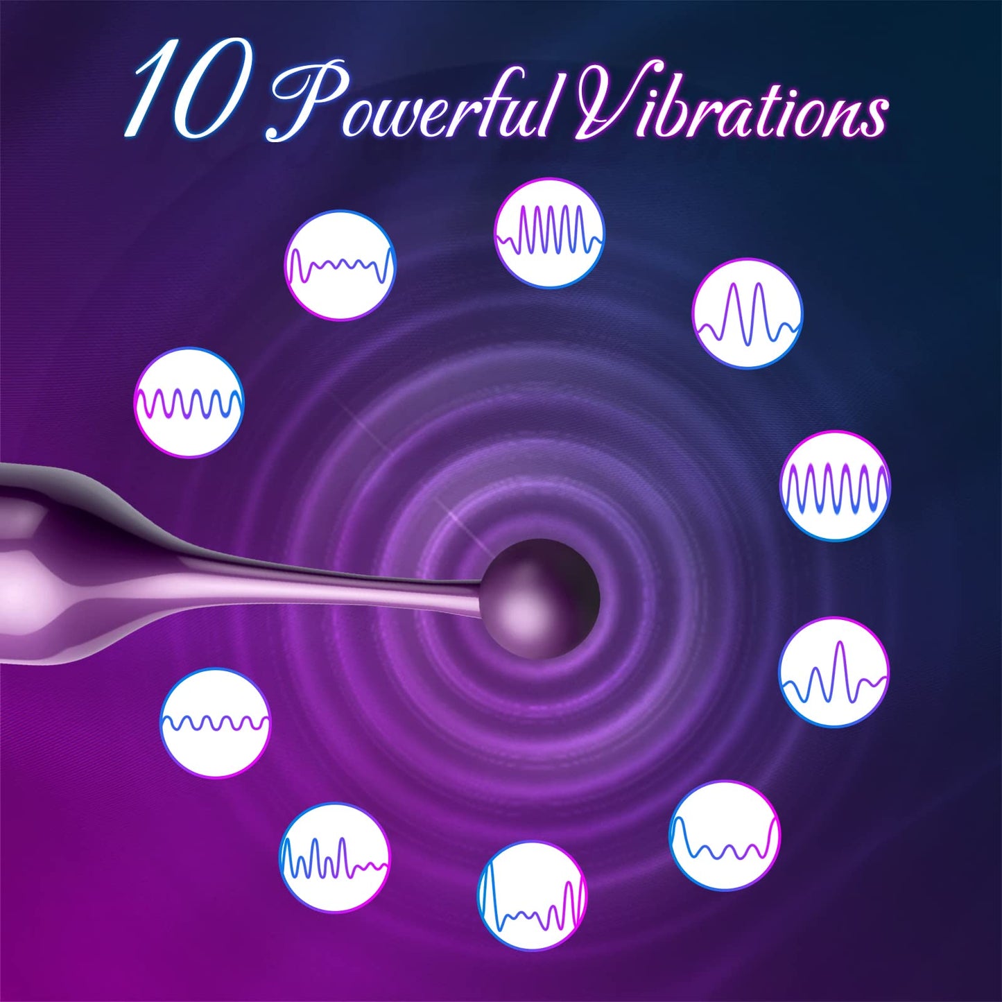10 Powerful Vibrations Clitoral Vibrator Sex Stimulator Toy Precision Targeted Nipple Clip Mini Anal Clit Bullet Vibrator