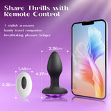 10 Rotating & Vibration Modes Butt Plug Prostate Massager Anal Vibrator Adult Sex Toys