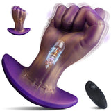 10 Vibrating Modes 5.6" Vibrating Butt Plug Realistic Fist Dildo Large Butt Plug Hand Dildo