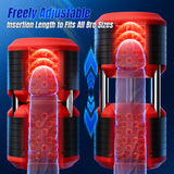 10 Vibrating Modes Blowjob Sex Machine Stroker for Penis Training Stimulation Increase Endurance