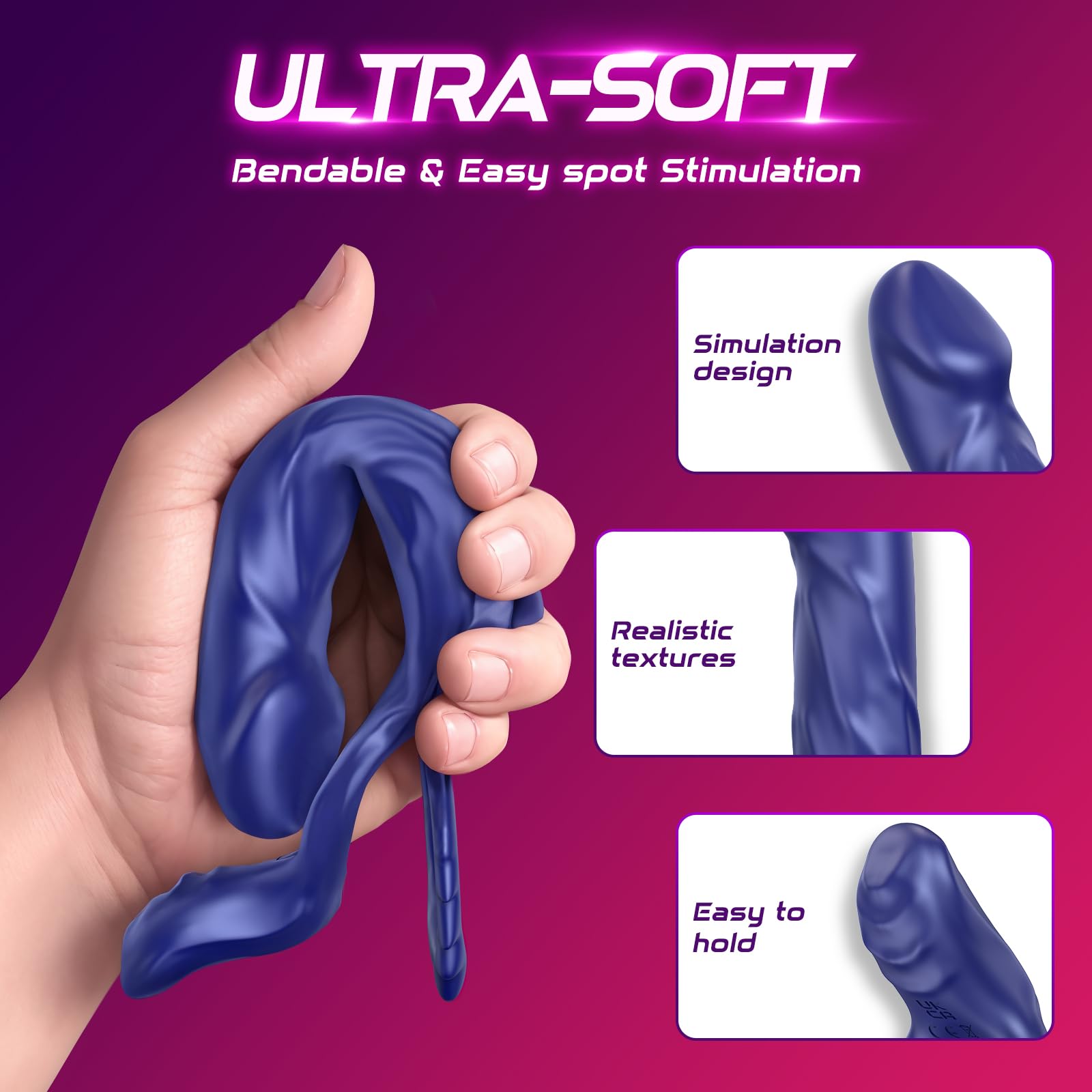 10 Vibrating Penis Sleeve Male Dildo Vibrators Clitoral Stimulator APP Couples G Spot Adult Toy for Men Couple Women
