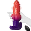 10 Vibration Modes 7" Butt Plug Anal Vibrator Large Knot Butt Plug Prostate Massager