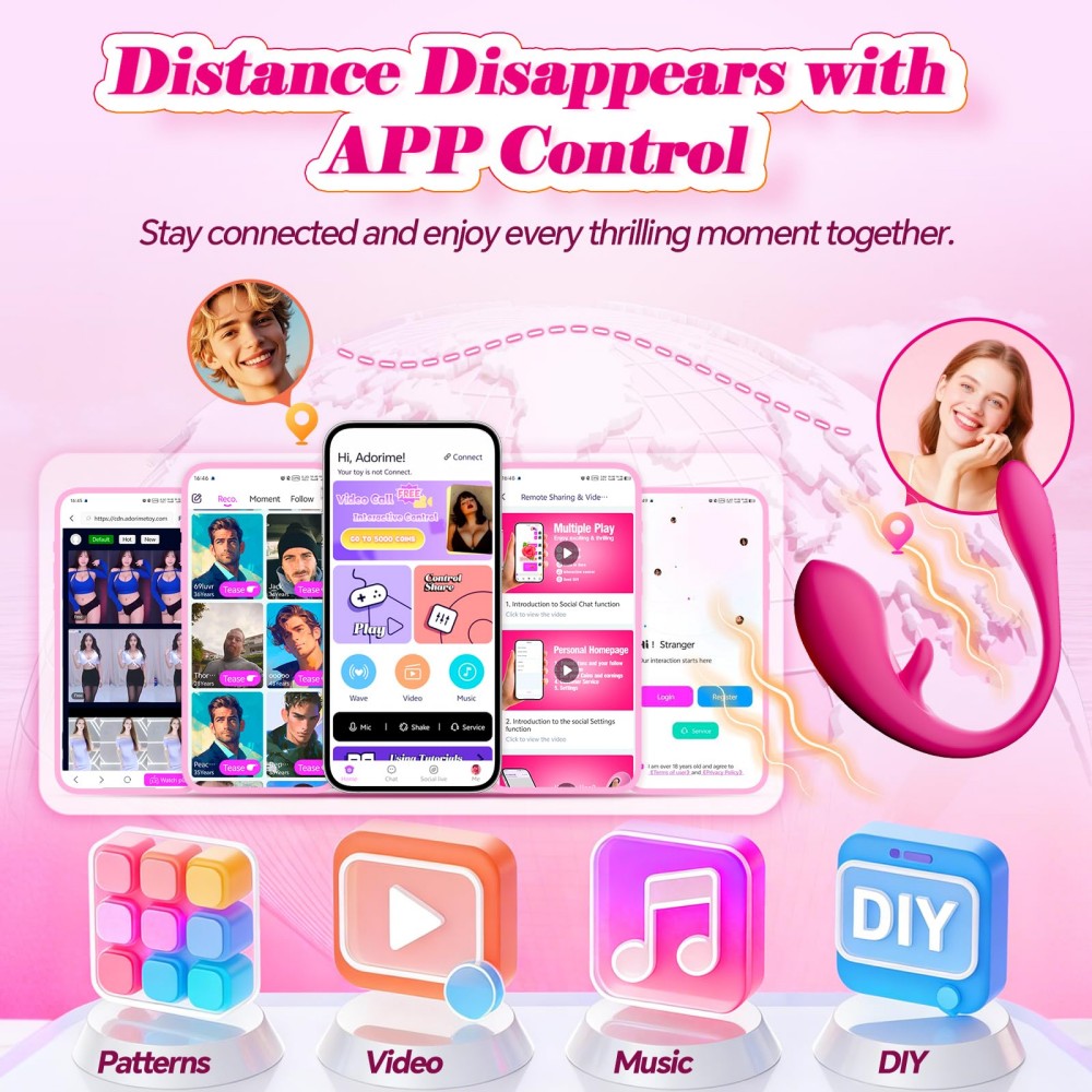 10 Vibration & Tapping Modes Quiet Vibrating Panties for G Spot Clit Nipple Stimulation Remote Control G Spot Vibrators