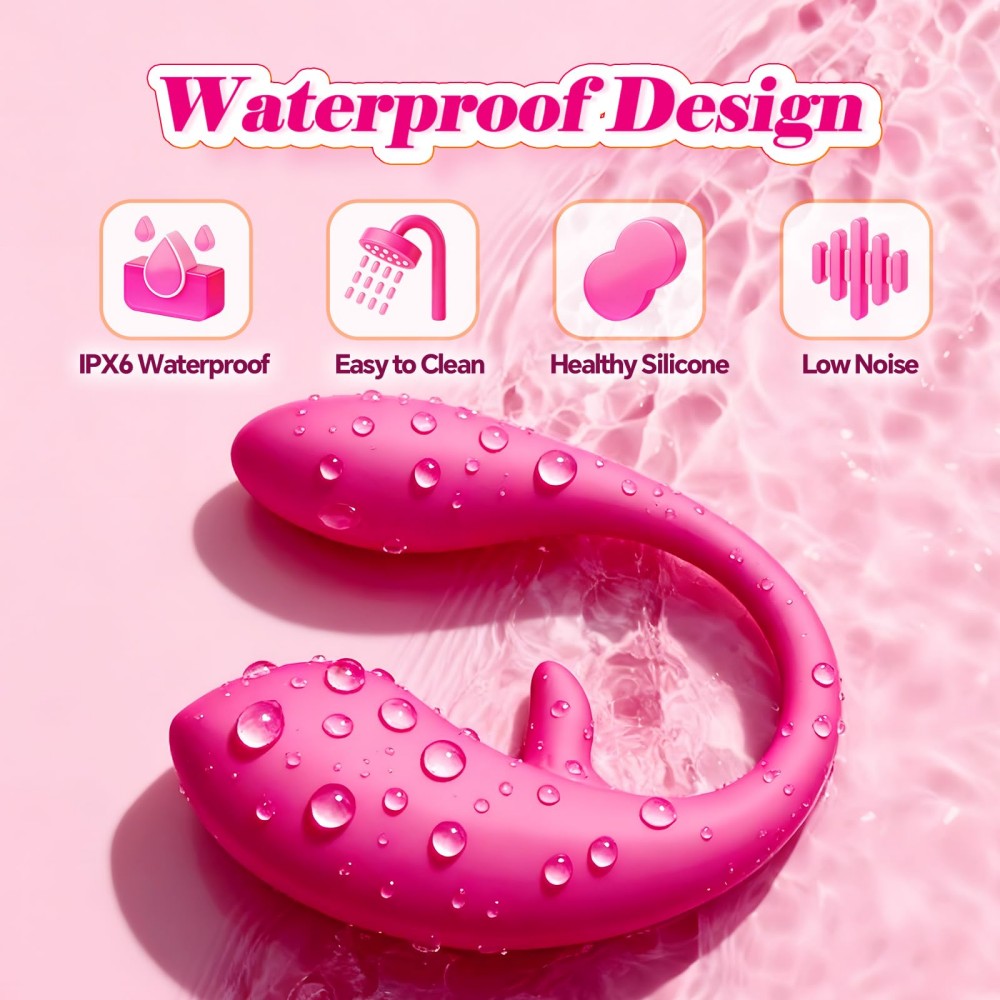 10 Vibration & Tapping Modes Quiet Vibrating Panties for G Spot Clit Nipple Stimulation Remote Control G Spot Vibrators