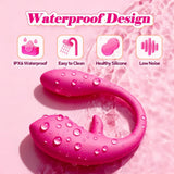10 Vibration & Tapping Modes Quiet Vibrating Panties for G Spot Clit Nipple Stimulation Remote Control G Spot Vibrators