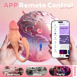 10 Vibrations APP Control Egg Vibrators Butt Plug Vibrator Adult Sex Toy for Couples