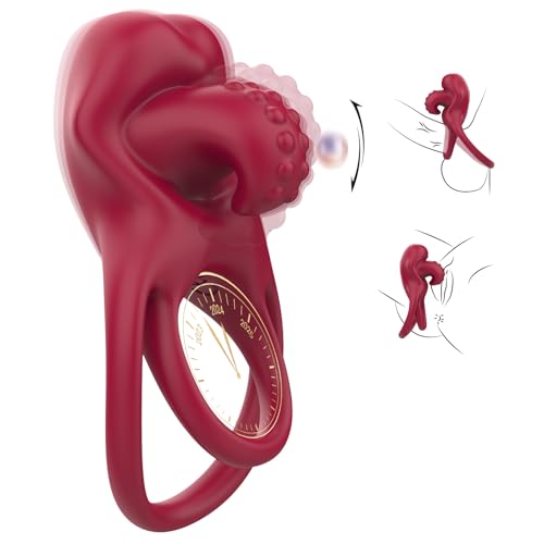 10 Vibrations Couples Sex Toys Vibrating Cock Ring Clitoral Vibrator, Pleasure Penis Ring Clitoral Stimulator