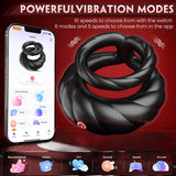 10 Vibrations Couples Sex Toys Vibrating Cock Ring Sex Toys for Men - Penis Ring Vibrator