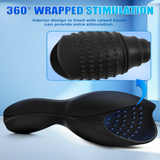 10 Vibration Modes Male Stroker with 3 Urethral Plugs Penis Trainer Vibrators Adult Toys