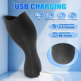 10 Vibration Modes Male Stroker with 3 Urethral Plugs Penis Trainer Vibrators Adult Toys