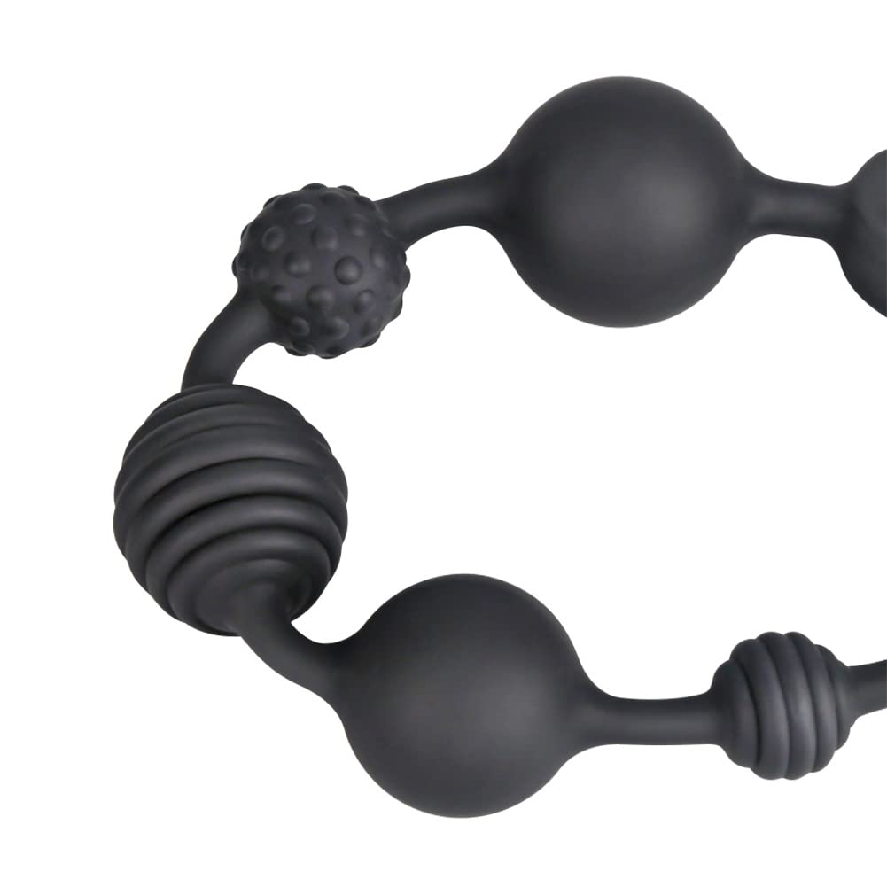 10 Vibration Modes Silicone Anal Vibrator with 3 Powerful Motors for Men Vibrating Anal Beads