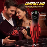 12 Vibrations 360° Fully Wrapped Octopus Tentacles LED Display Male Masturbator
