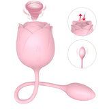 Rose Vibrator G+C Rose Sex Toy Masajeador de estimulación oral para mujeres 