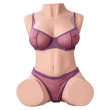 42.99lb Dania Realistic Sex Doll with 3D Texured Vigina Lifelike Plump Breast Dual Channels