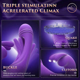 3 in 1 Multiple Stimulation Female G-Spot Vibrator Rabbit Vibrators