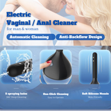 Limpiador sexual de ducha anal automático con 5 aberturas de chorro para hombres y mujeres 195ML 