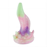 Monster Tentacle Consolador Arco Iris de Silicona con Ventosa 