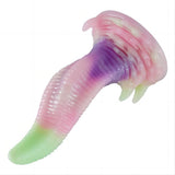 Monster Tentacle Silicone Rainbow Dildo with Suction Cup