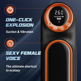 Xian LCD Sucking Thrusting Vibrating Male Masturbator
