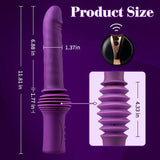 Powerful 145° Adjustable Base Heating Thrusting Vibrating Dildo Machine 11.81 Inch