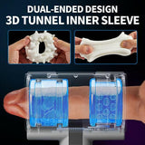 Raiden-Automatic 5 Telescopic Rotation 7 Vibrations Handheld Male Masturbation Cup